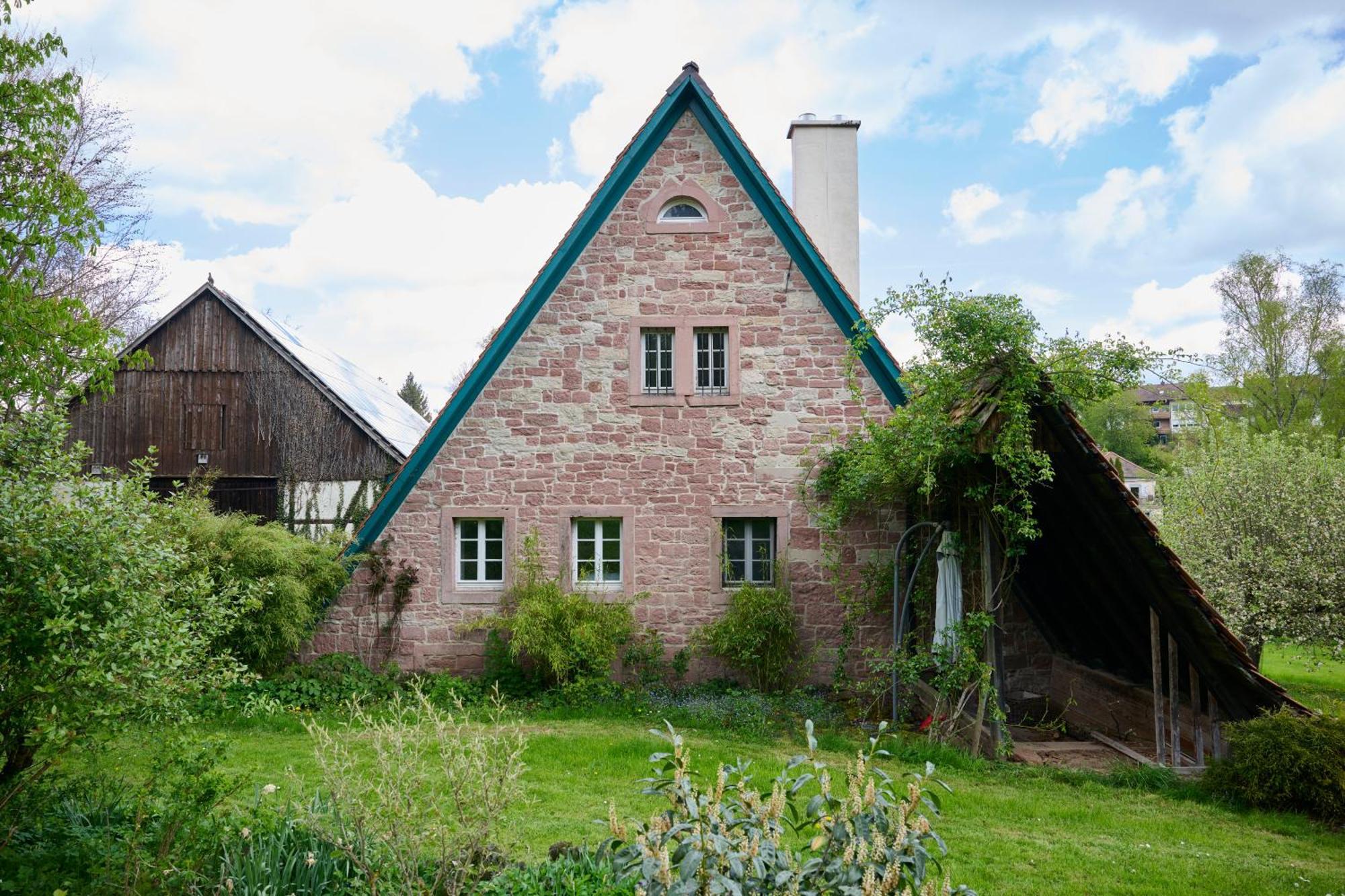 Ferienwohnung In Historischer Muehle Buchen  Extérieur photo